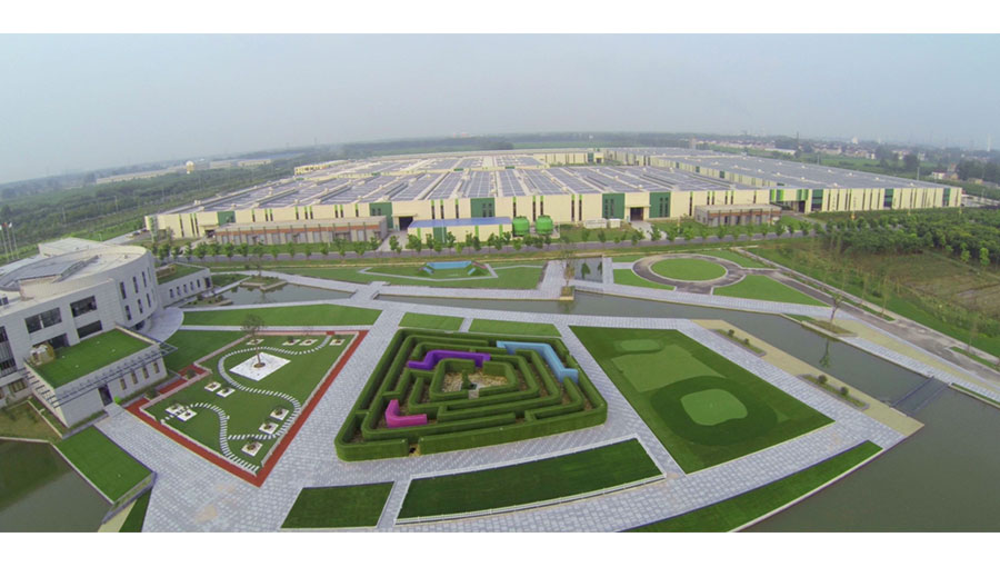 江蘇共創(chuàng)人造草坪智能化